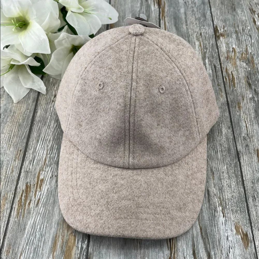 Women's Felt Baseball Cap Hat